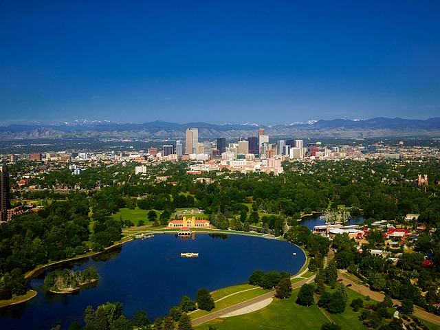 Denver from above
